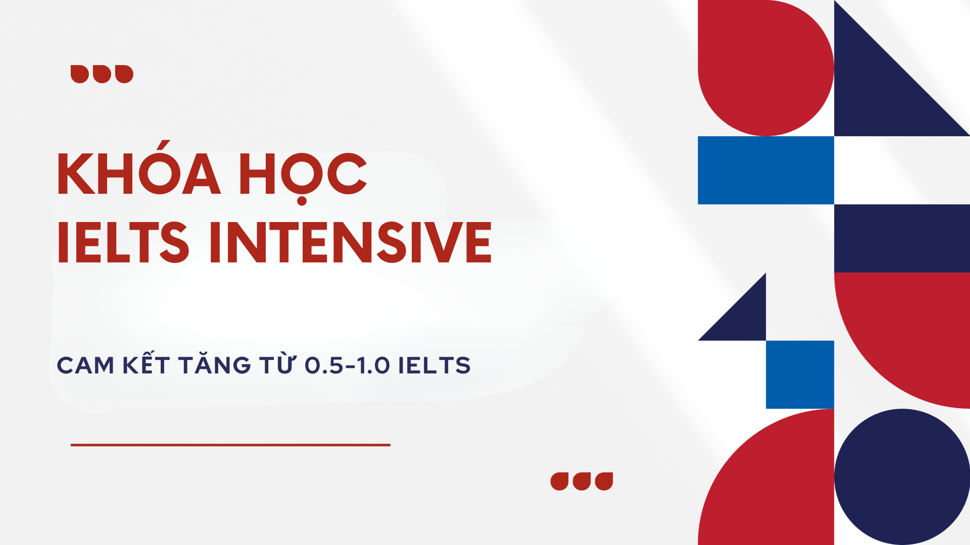 Ielts Intensive
